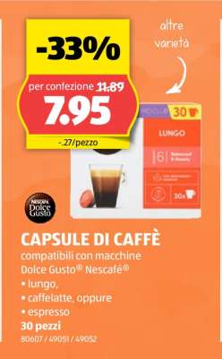 CAPSULE DI CAFFÈ