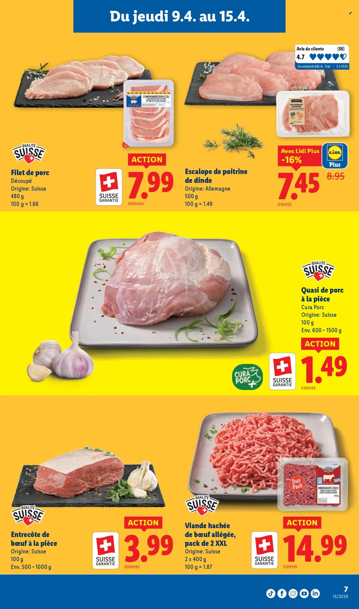 Volantino Lidl - 9.4.2026 - 15.4.2026. Pagina 7. Pagina 7