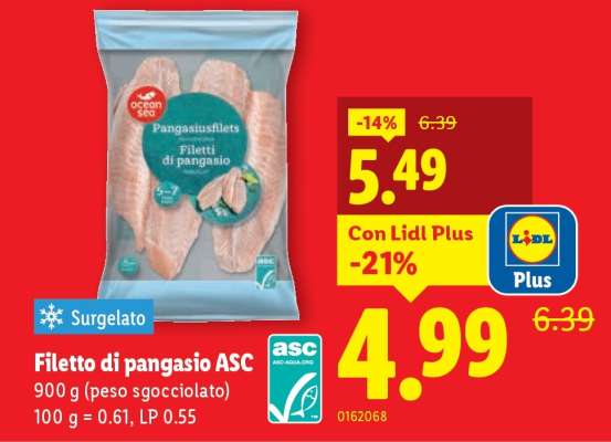 FILETTO DI PANGASIO ASC