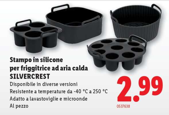 Stampo in silicone per friggitrice ad aria calda