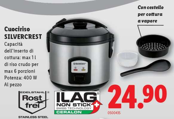 Cuociriso SILVERCREST