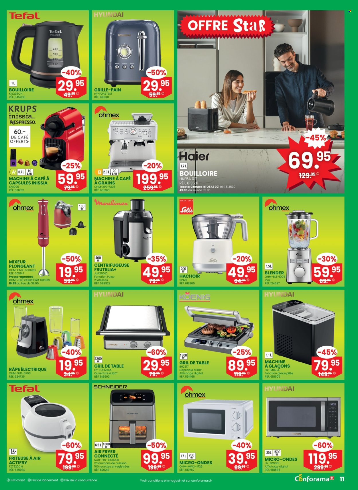 Volantino Conforama - 8.4.2026 - 21.4.2026. Pagina 11. Pagina 11