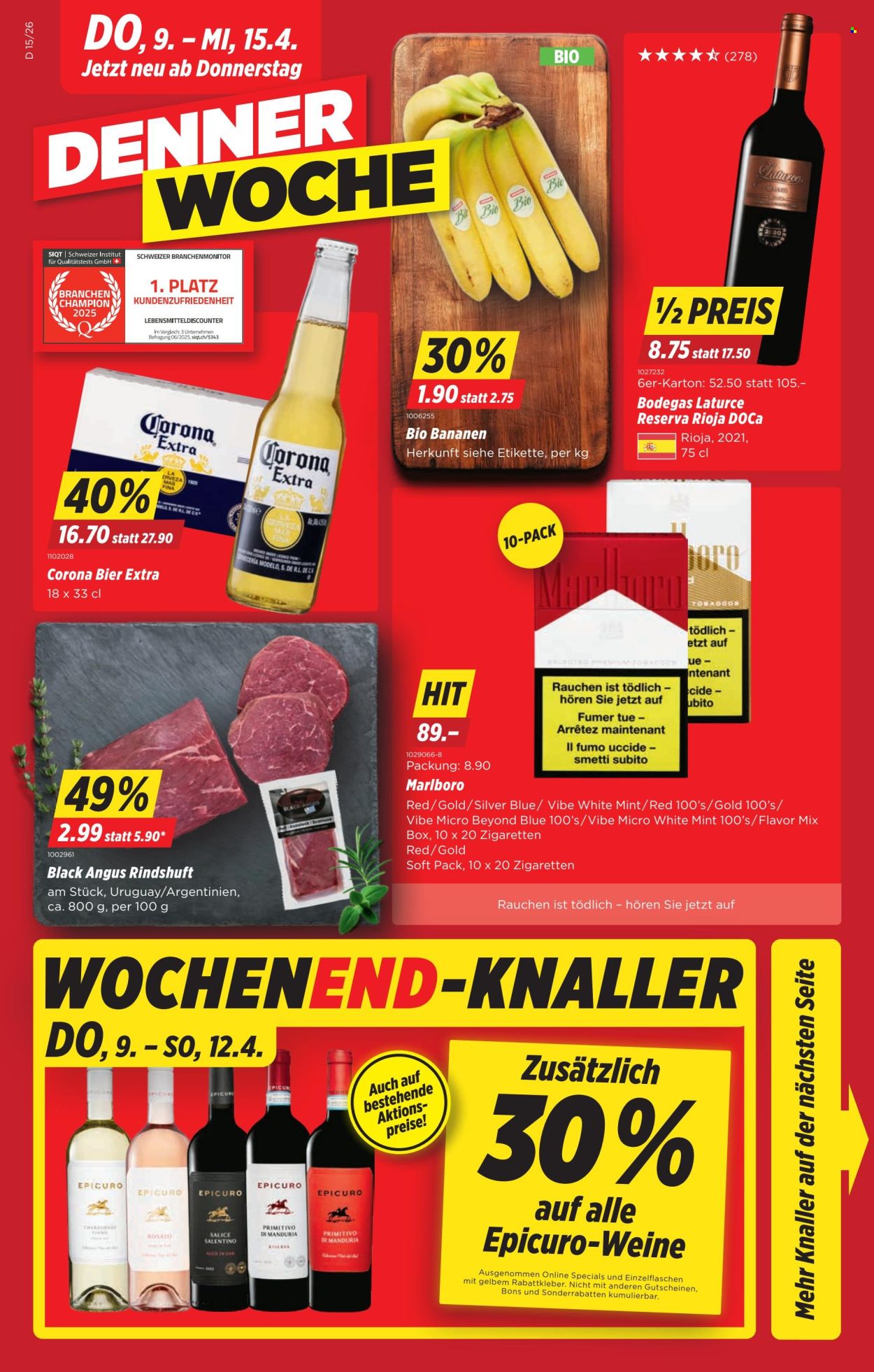 Volantino Denner - 9.4.2026 - 15.4.2026. Pagina 1. Pagina 1