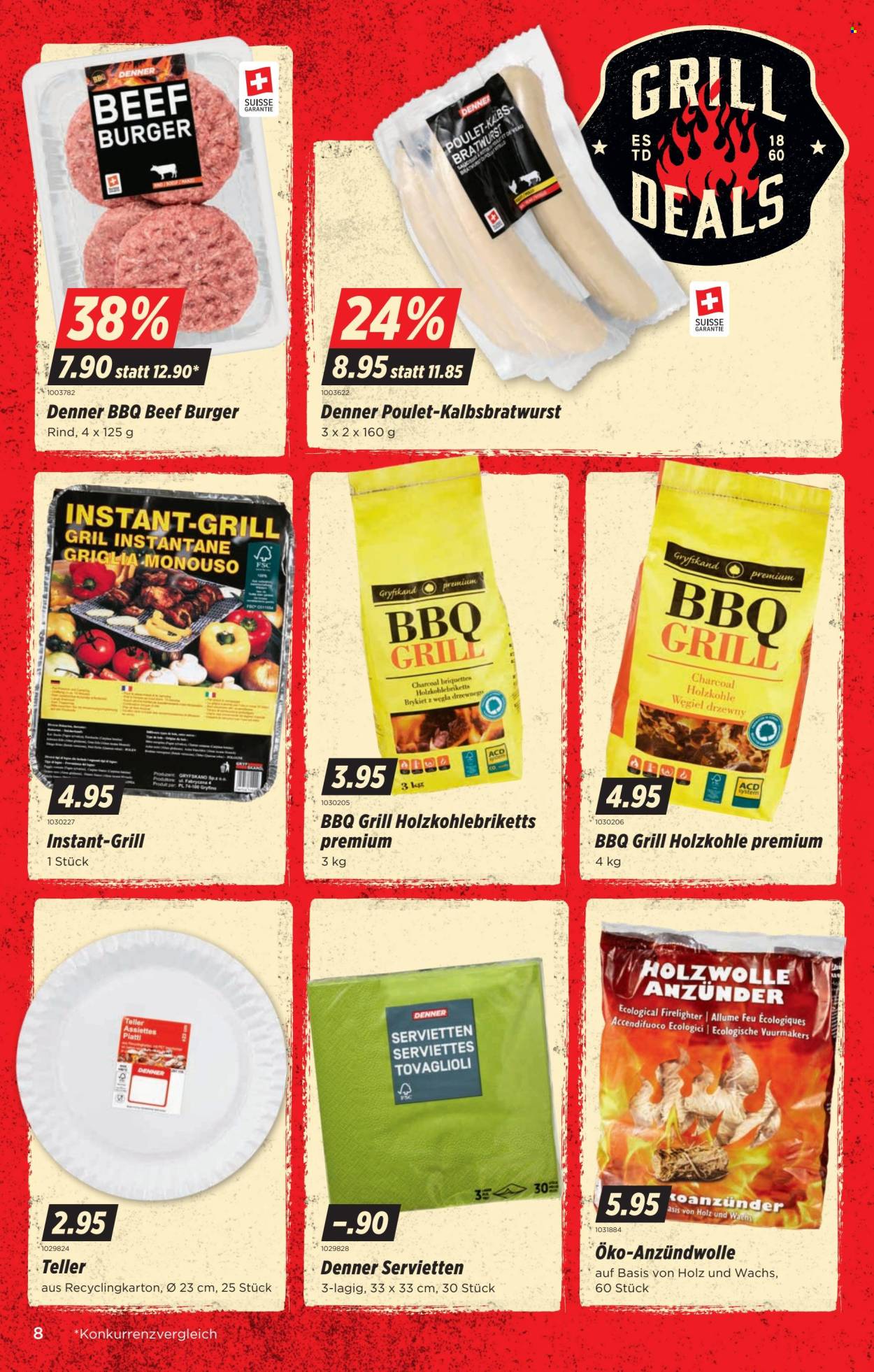 Volantino Denner - 9.4.2026 - 15.4.2026. Pagina 8. Pagina 8