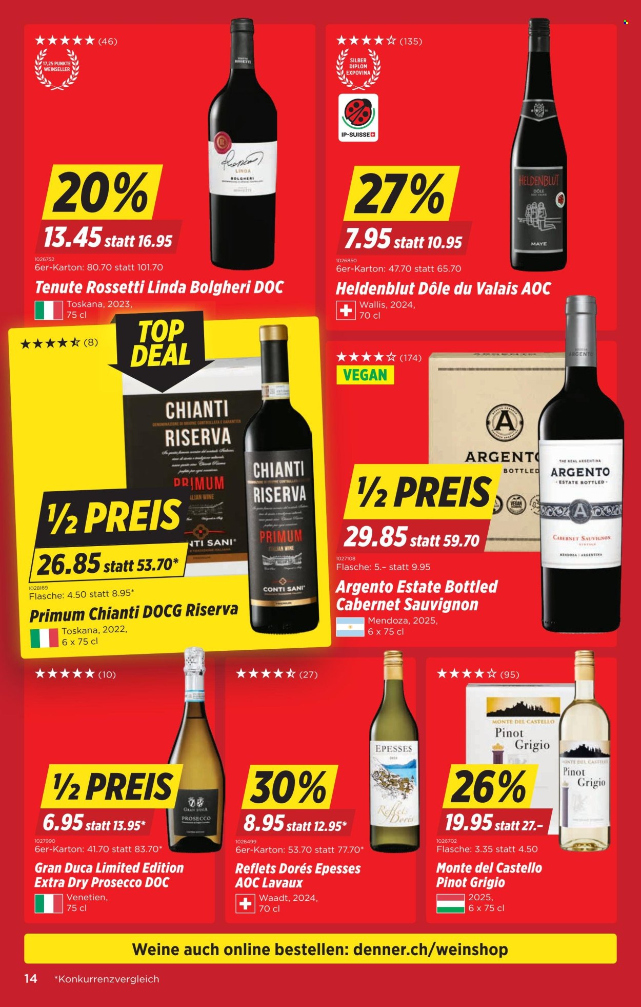 Volantino Denner - 9.4.2026 - 15.4.2026. Pagina 14. Pagina 14