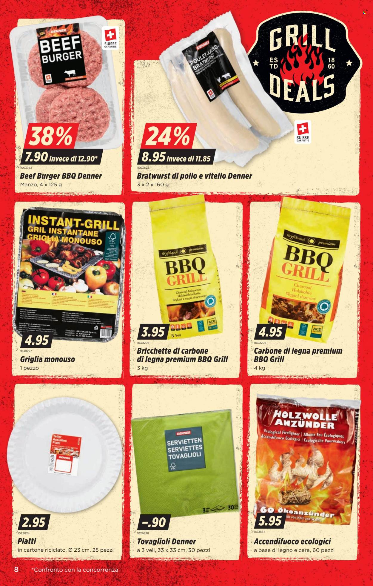 Volantino Denner - 9.4.2026 - 15.4.2026. Pagina 8. Pagina 8