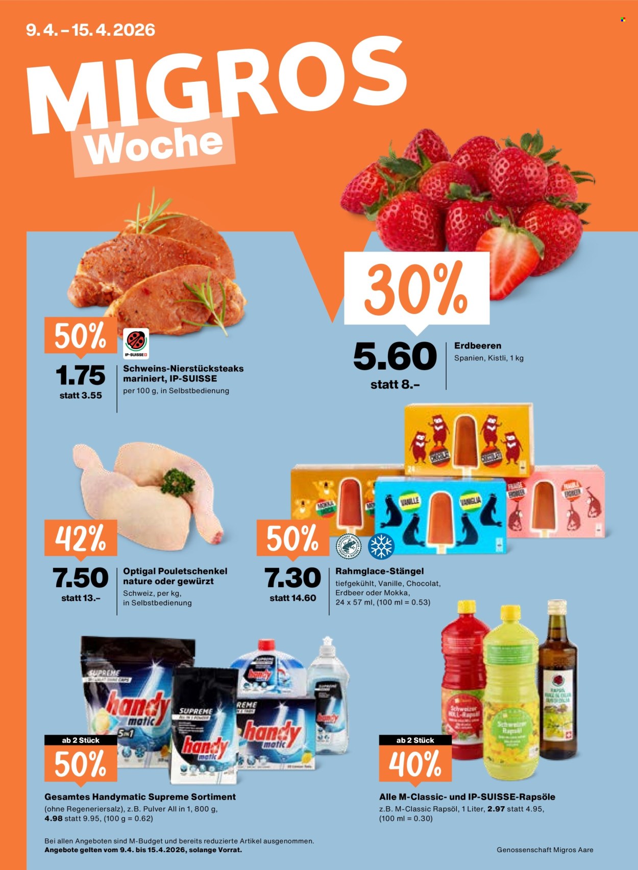 Volantino Migros - 9.4.2026 - 15.4.2026. Pagina 1. Pagina 1