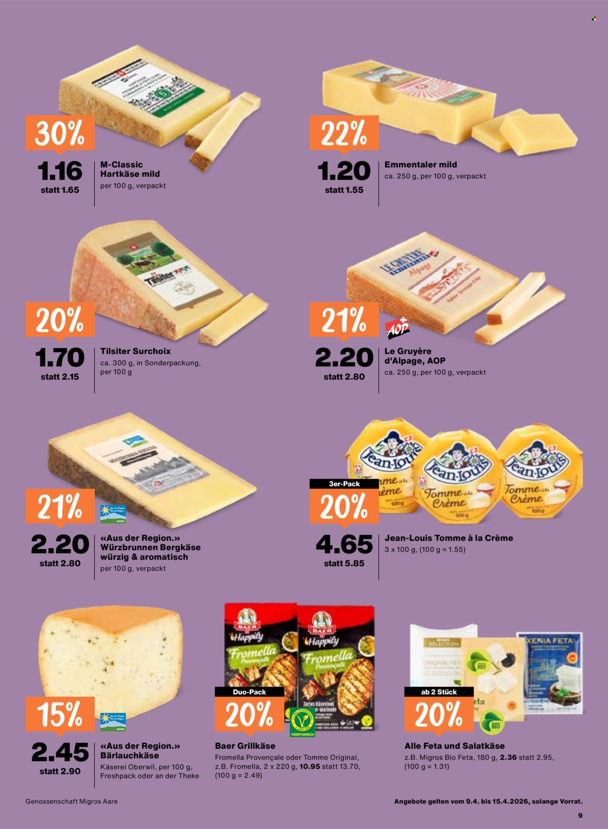 Volantino Migros - 9.4.2026 - 15.4.2026. Pagina 9. Pagina 9
