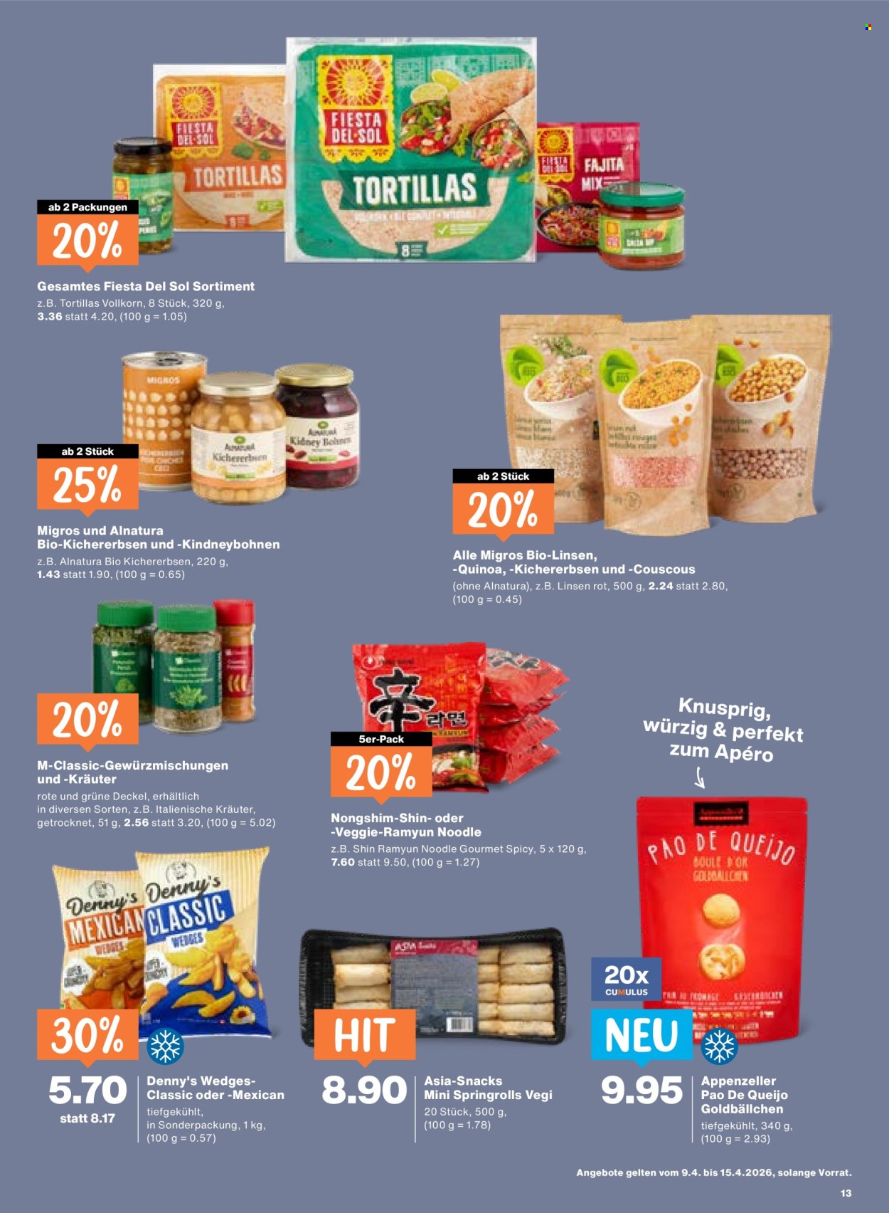 Volantino Migros - 9.4.2026 - 15.4.2026. Pagina 13. Pagina 13