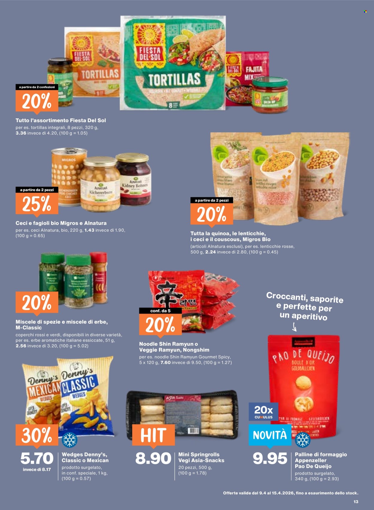 Volantino Migros - 9.4.2026 - 15.4.2026. Pagina 13. Pagina 13