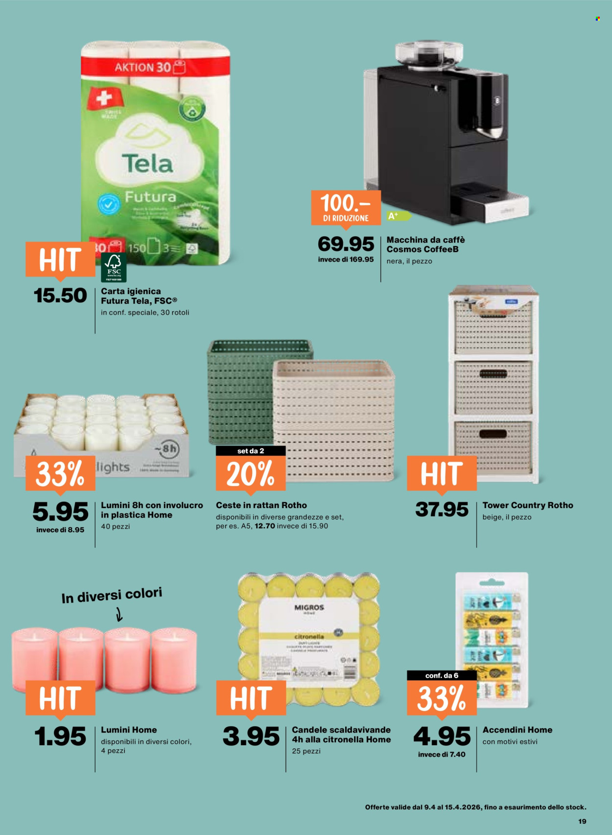 Volantino Migros - 9.4.2026 - 15.4.2026. Pagina 19. Pagina 19