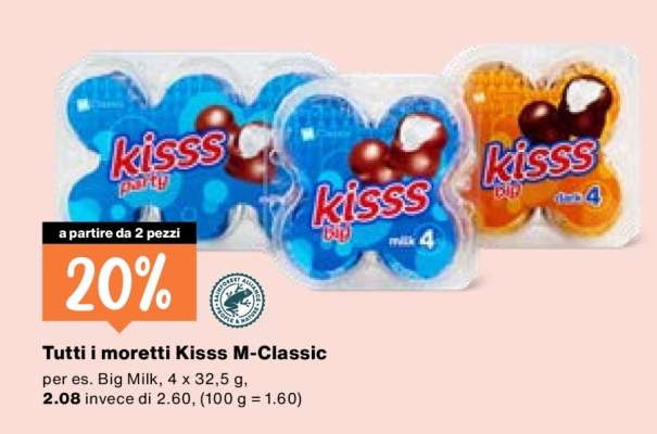 Tutti i moretti Kisss M-Classic