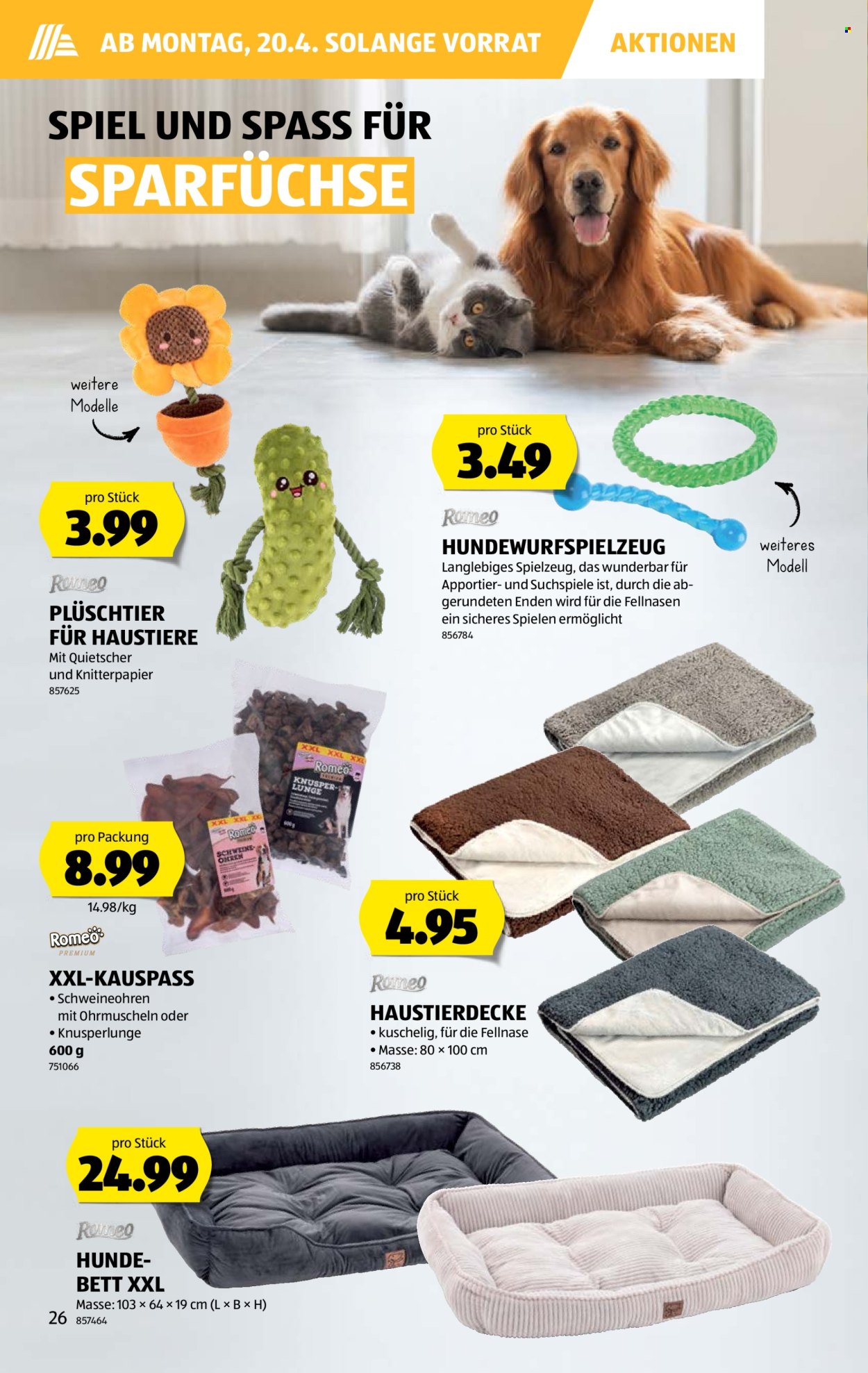 Volantino Aldi - 16.4.2026 - 22.4.2026. Pagina 26. Pagina 26