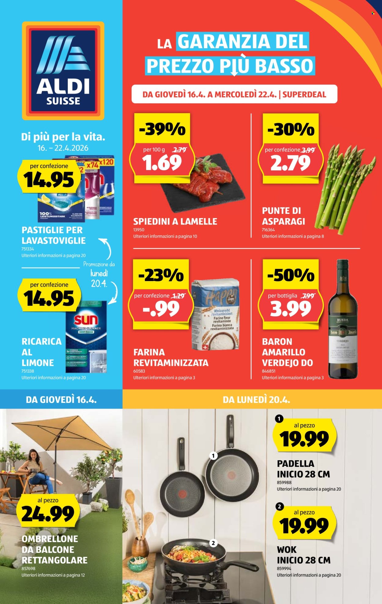 Volantino Aldi - 16.4.2026 - 22.4.2026. Pagina 1. Pagina 1