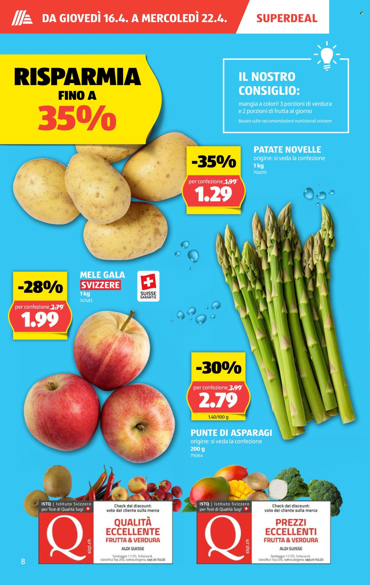 Volantino Aldi - 16.4.2026 - 22.4.2026. Pagina 8. Pagina 8