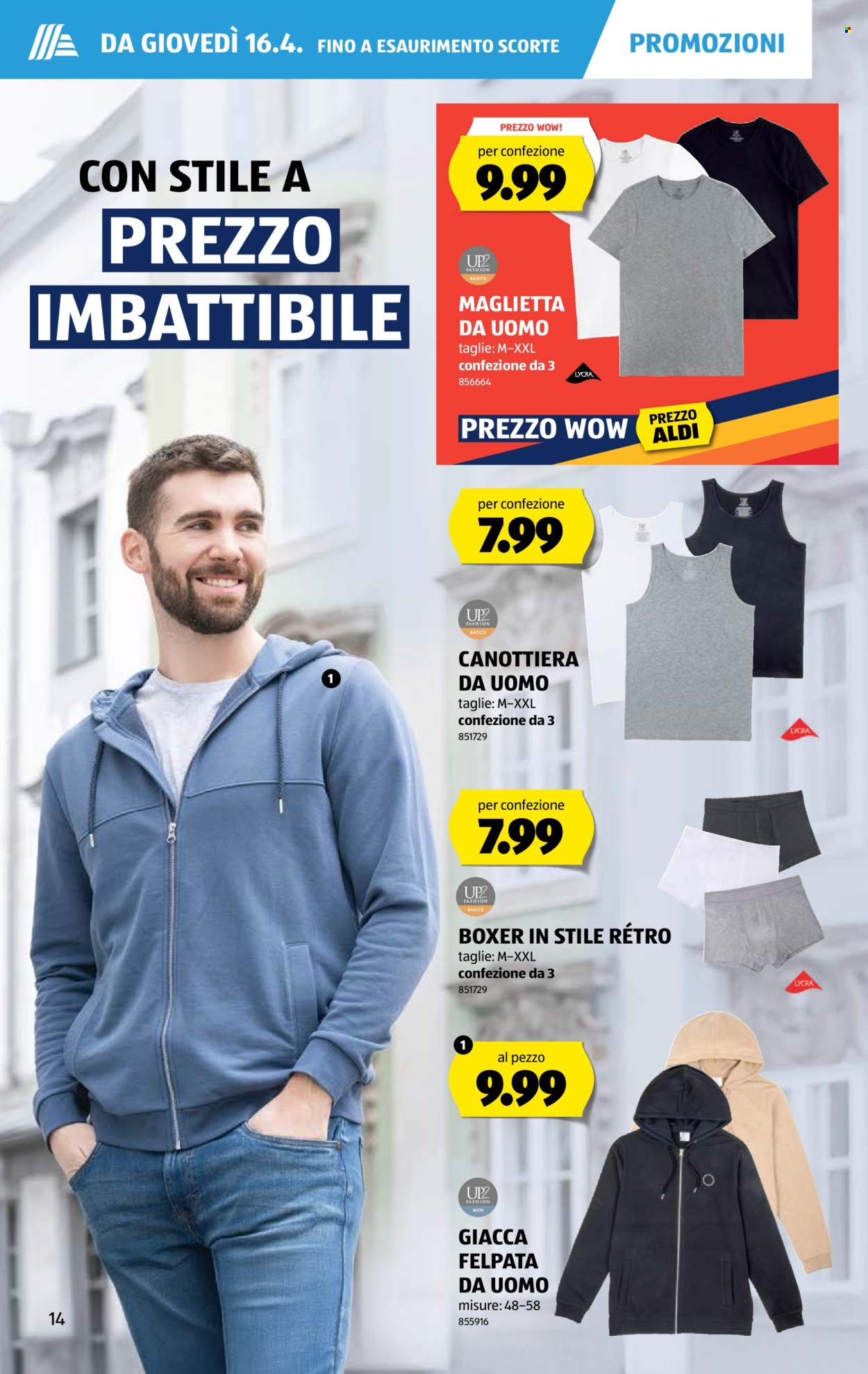 Volantino Aldi - 16.4.2026 - 22.4.2026. Pagina 14. Pagina 14