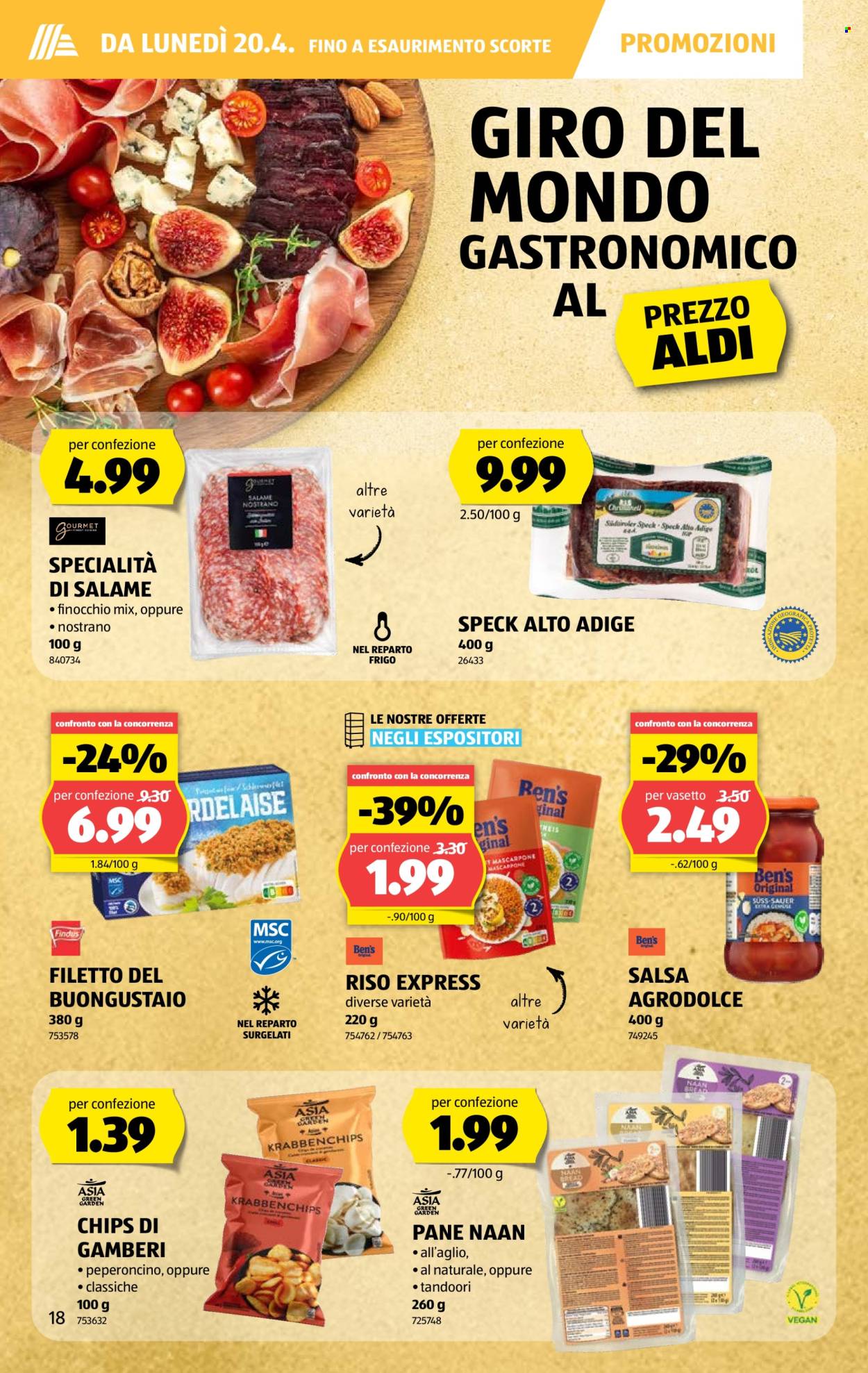 Volantino Aldi - 16.4.2026 - 22.4.2026. Pagina 18. Pagina 18