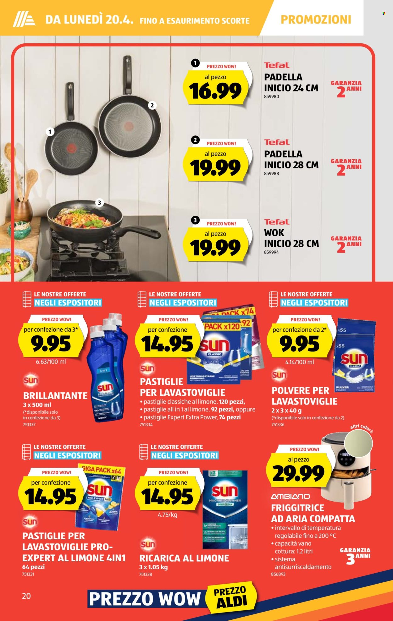 Volantino Aldi - 16.4.2026 - 22.4.2026. Pagina 20. Pagina 20