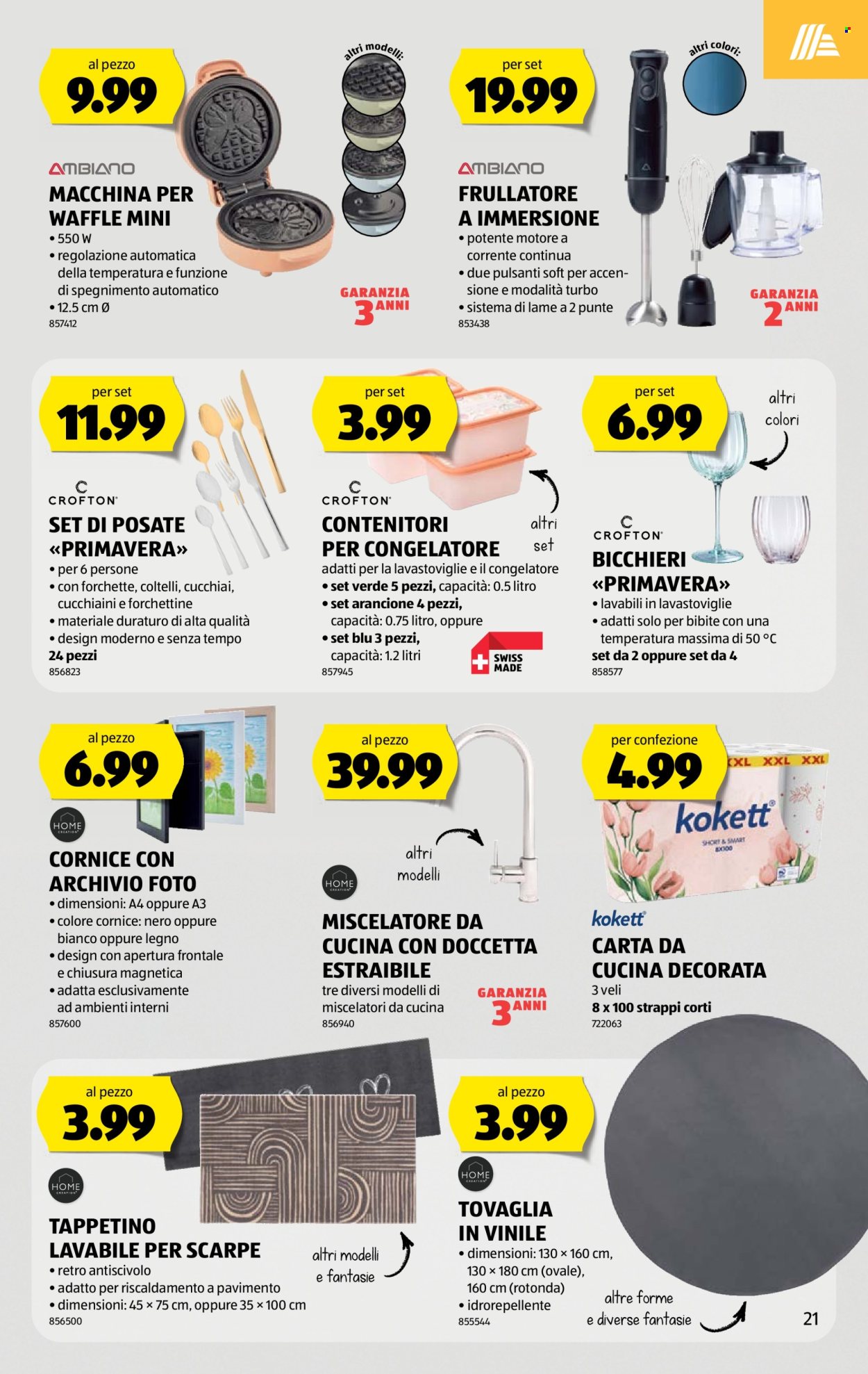 Volantino Aldi - 16.4.2026 - 22.4.2026. Pagina 21. Pagina 21