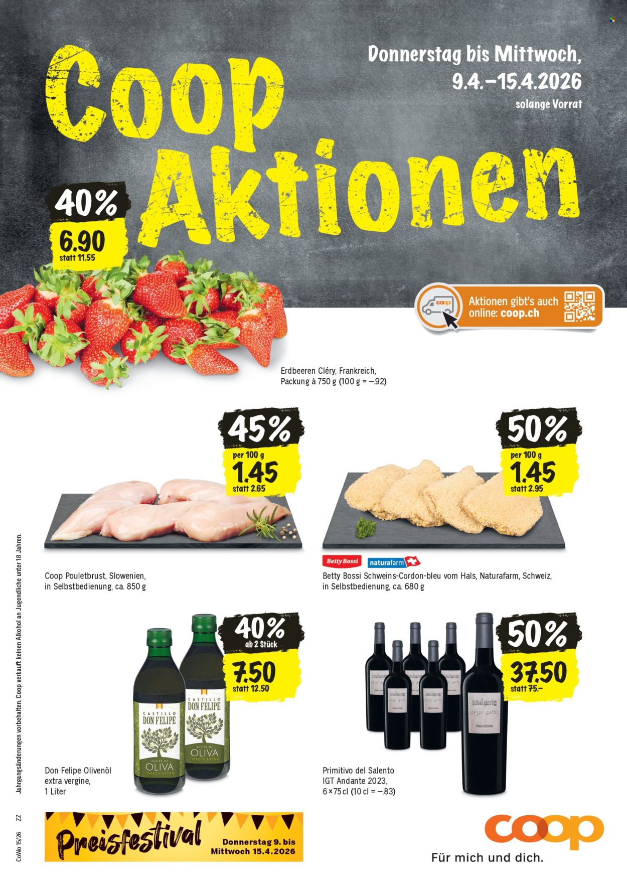 Volantino Coop - 9.4.2026 - 15.4.2026. Pagina 1. Pagina 1