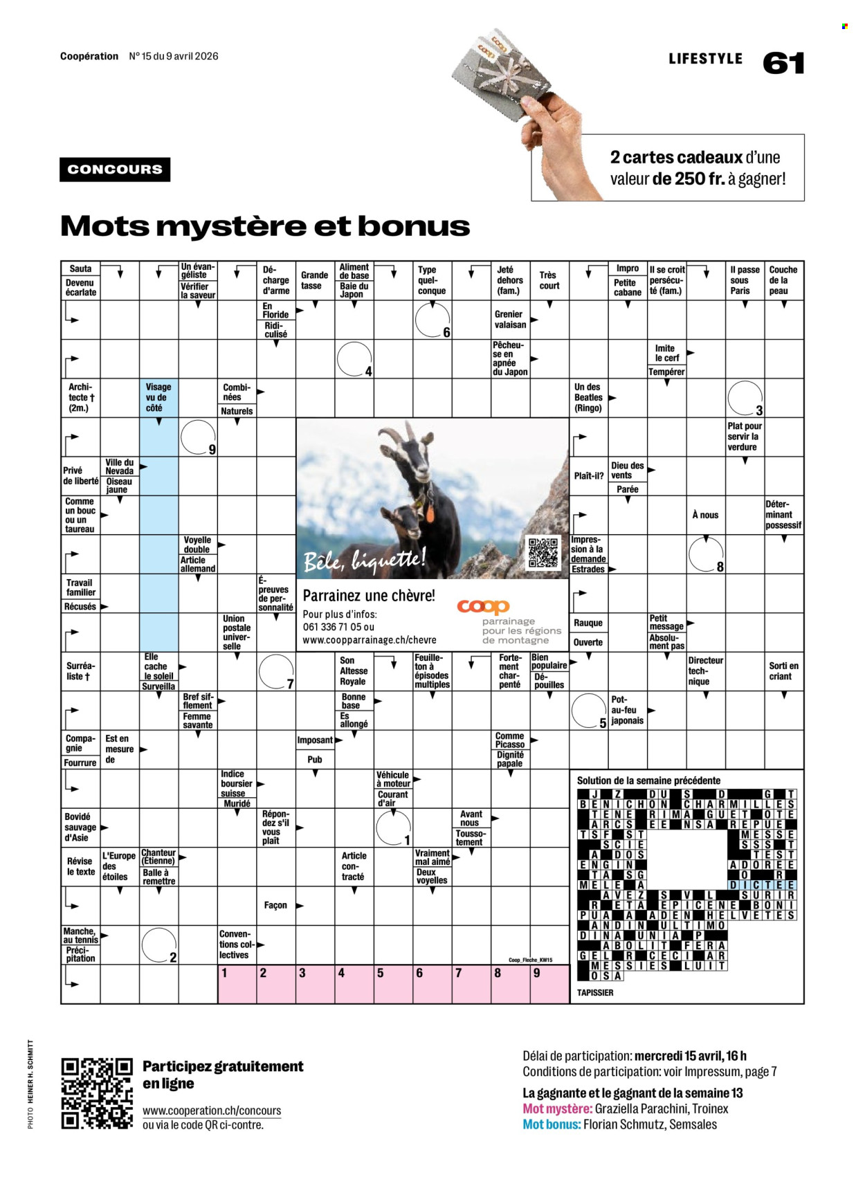 Volantino Coop - 9.4.2026 - 15.4.2026. Pagina 61. Pagina 61