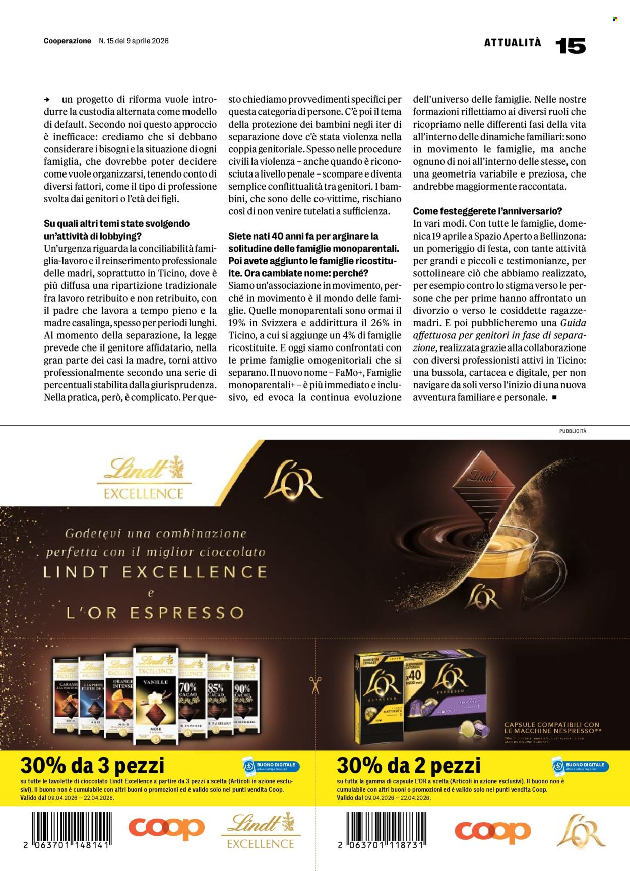 Volantino Coop - 9.4.2026 - 15.4.2026. Pagina 15. Pagina 15