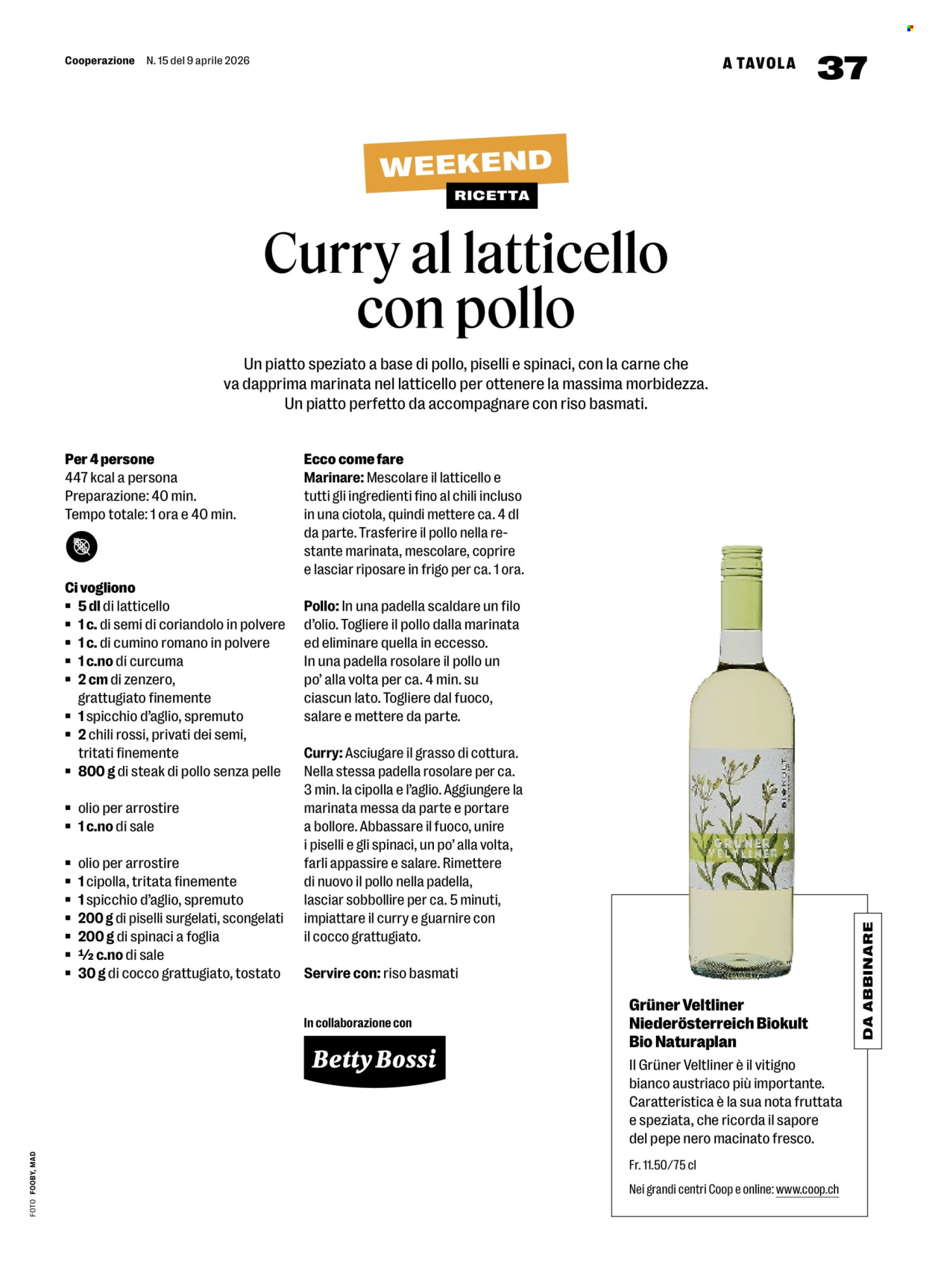 Volantino Coop - 9.4.2026 - 15.4.2026. Pagina 37. Pagina 37