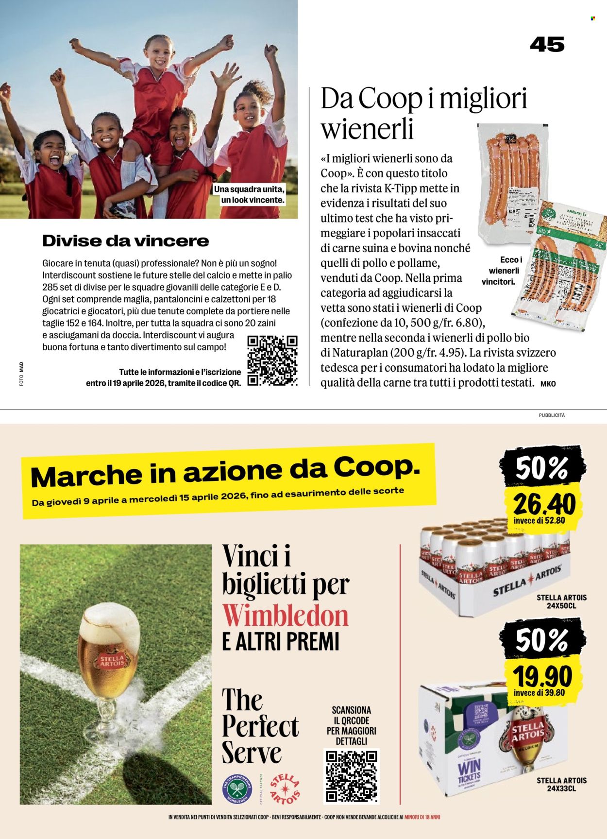 Volantino Coop - 9.4.2026 - 15.4.2026. Pagina 45. Pagina 45