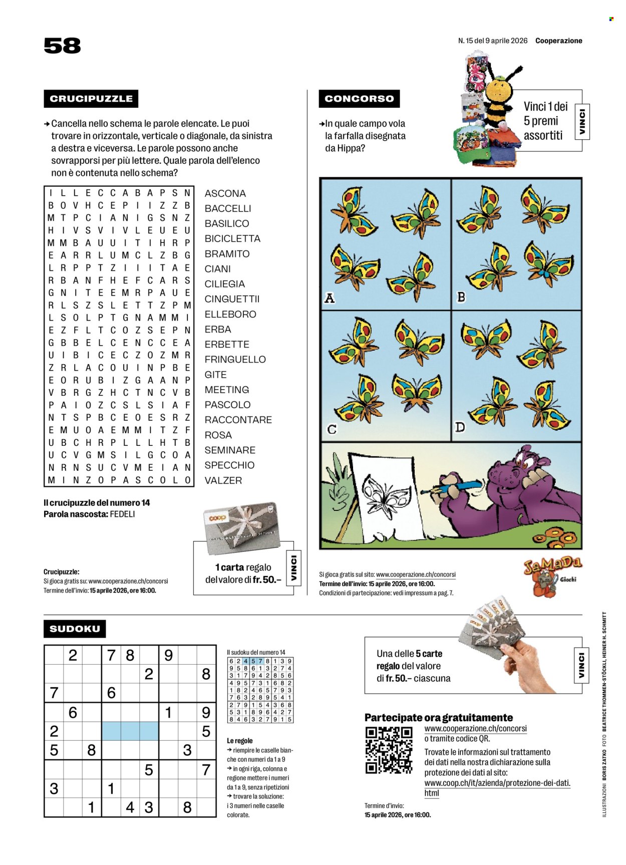 Volantino Coop - 9.4.2026 - 15.4.2026. Pagina 58. Pagina 58