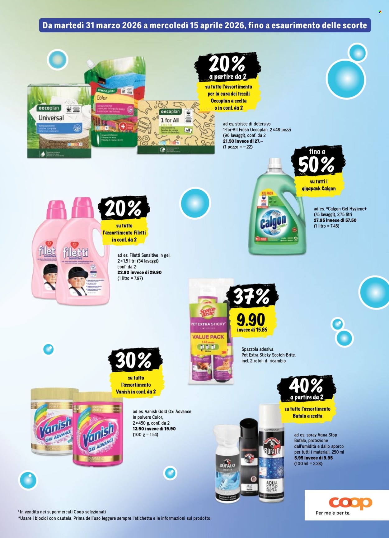 Volantino Coop - 9.4.2026 - 15.4.2026. Pagina 63. Pagina 63