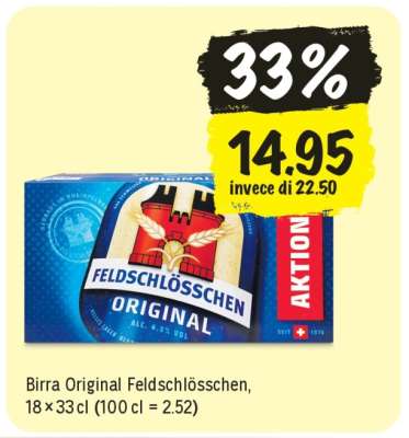 Birra Original Feldschlösschen
