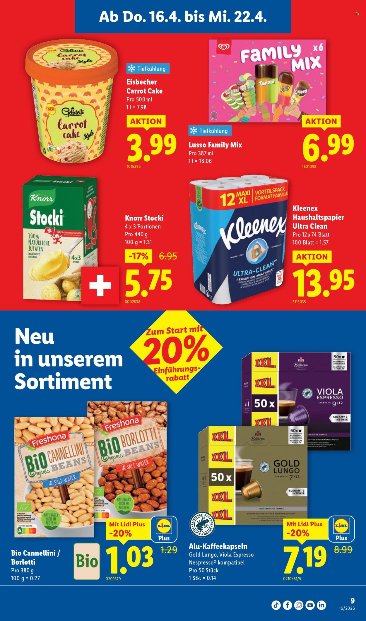 Volantino Lidl - 16.4.2026 - 22.4.2026. Pagina 9. Pagina 9