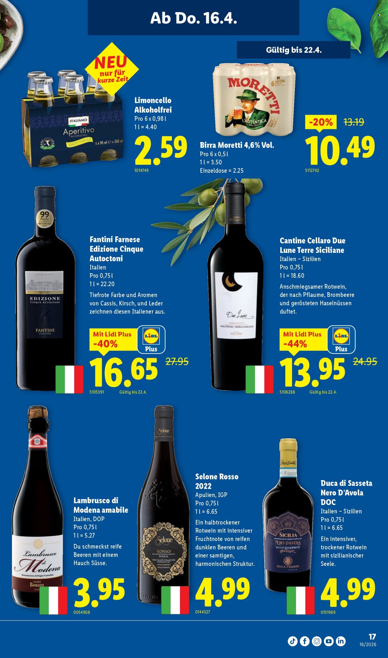 Volantino Lidl - 16.4.2026 - 22.4.2026. Pagina 17. Pagina 17