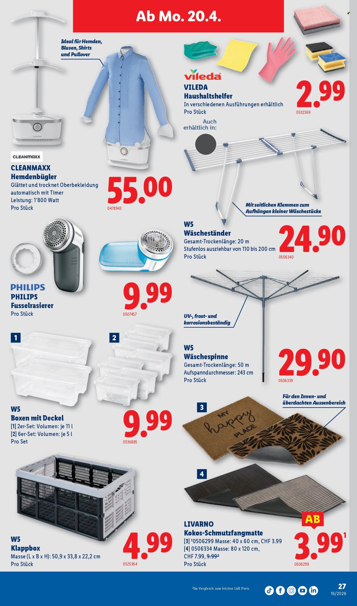 Volantino Lidl - 16.4.2026 - 22.4.2026. Pagina 27. Pagina 27