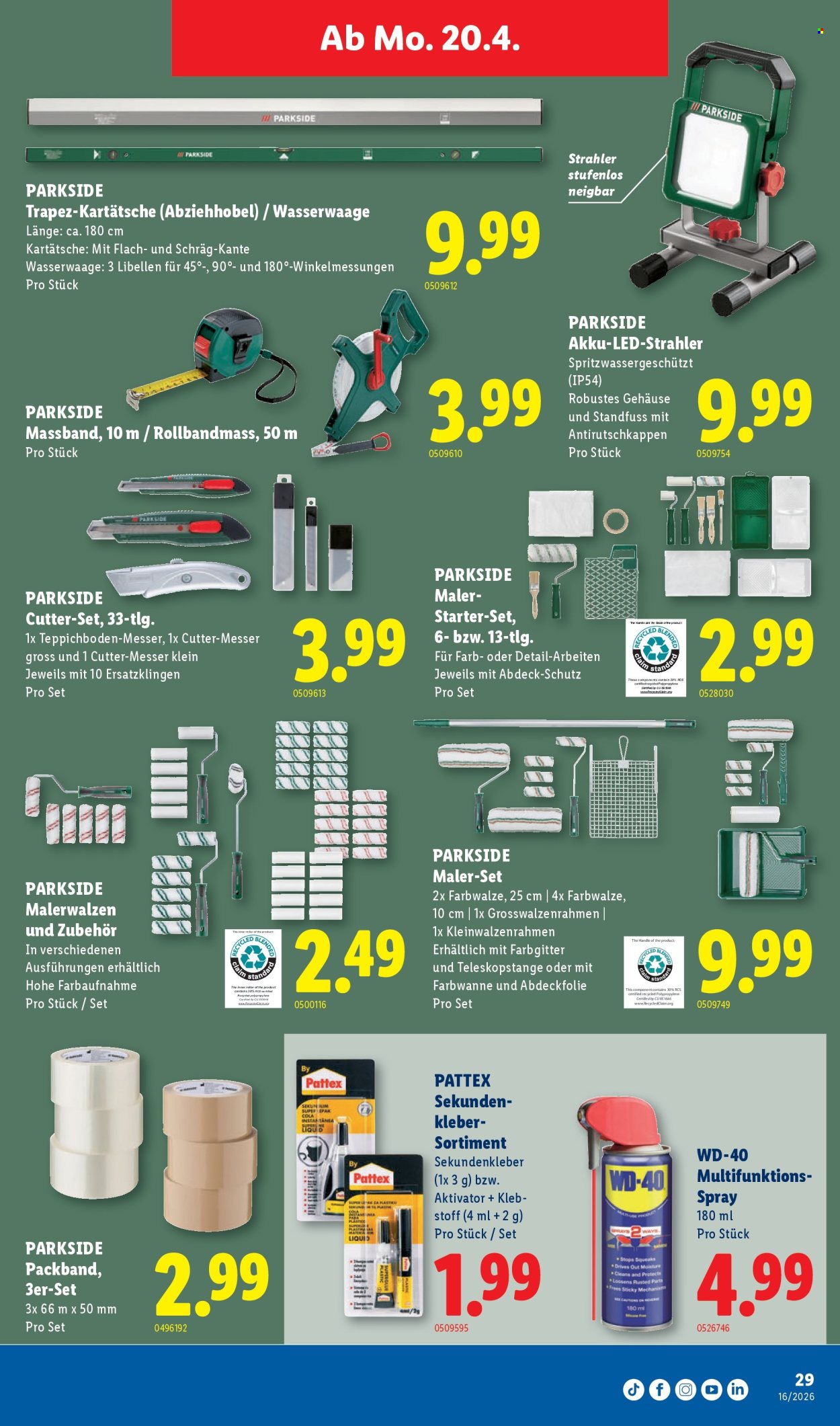 Volantino Lidl - 16.4.2026 - 22.4.2026. Pagina 29. Pagina 29