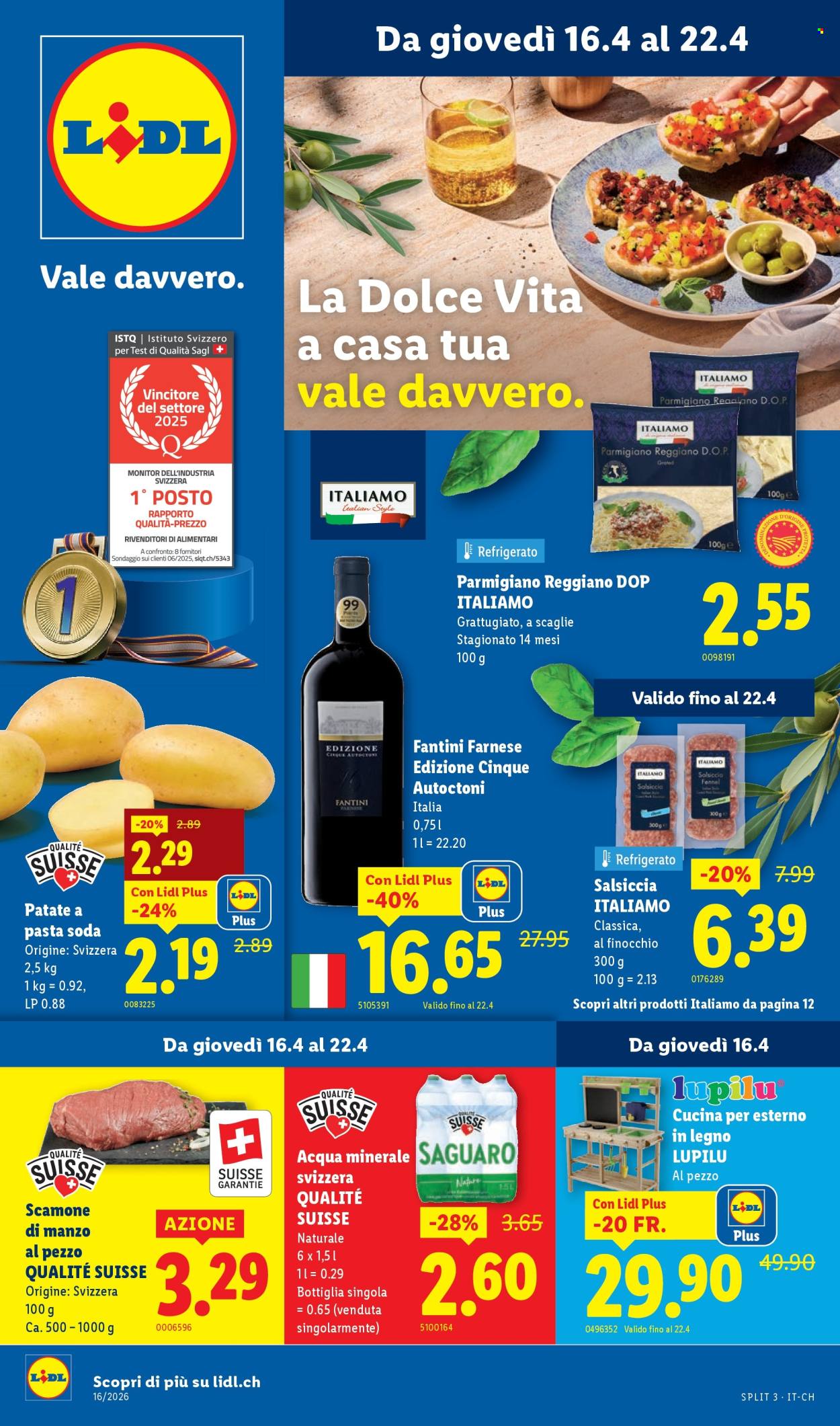 Volantino Lidl - 16.4.2026 - 22.4.2026. Pagina 1. Pagina 1
