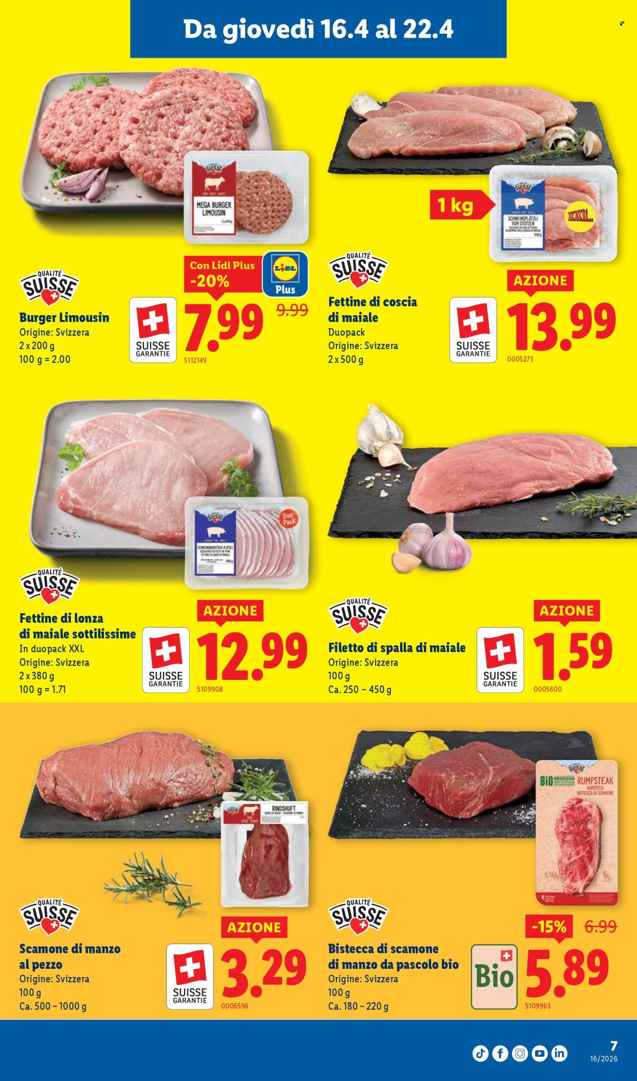 Volantino Lidl - 16.4.2026 - 22.4.2026. Pagina 7. Pagina 7