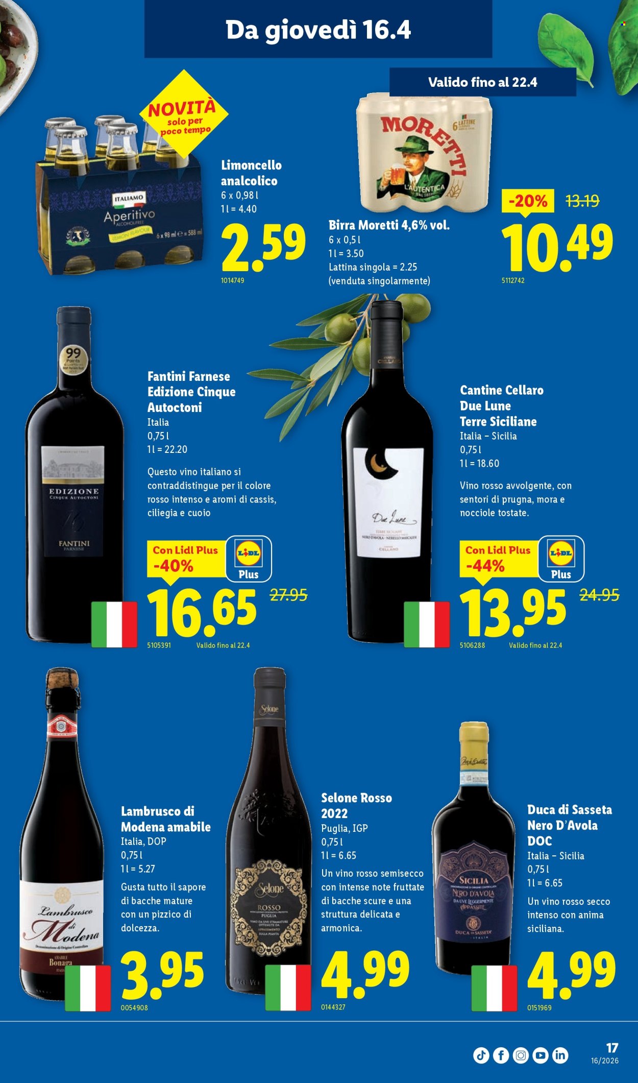 Volantino Lidl - 16.4.2026 - 22.4.2026. Pagina 17. Pagina 17