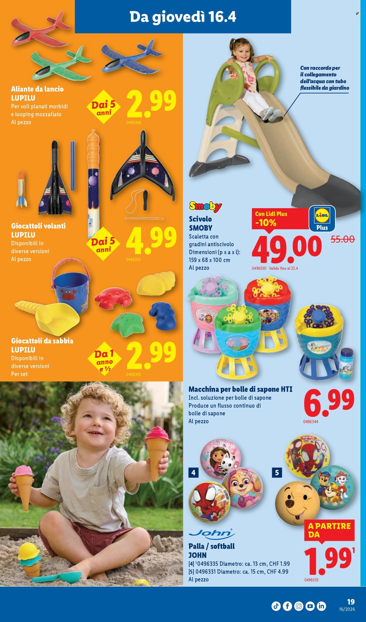 Volantino Lidl - 16.4.2026 - 22.4.2026. Pagina 19. Pagina 19
