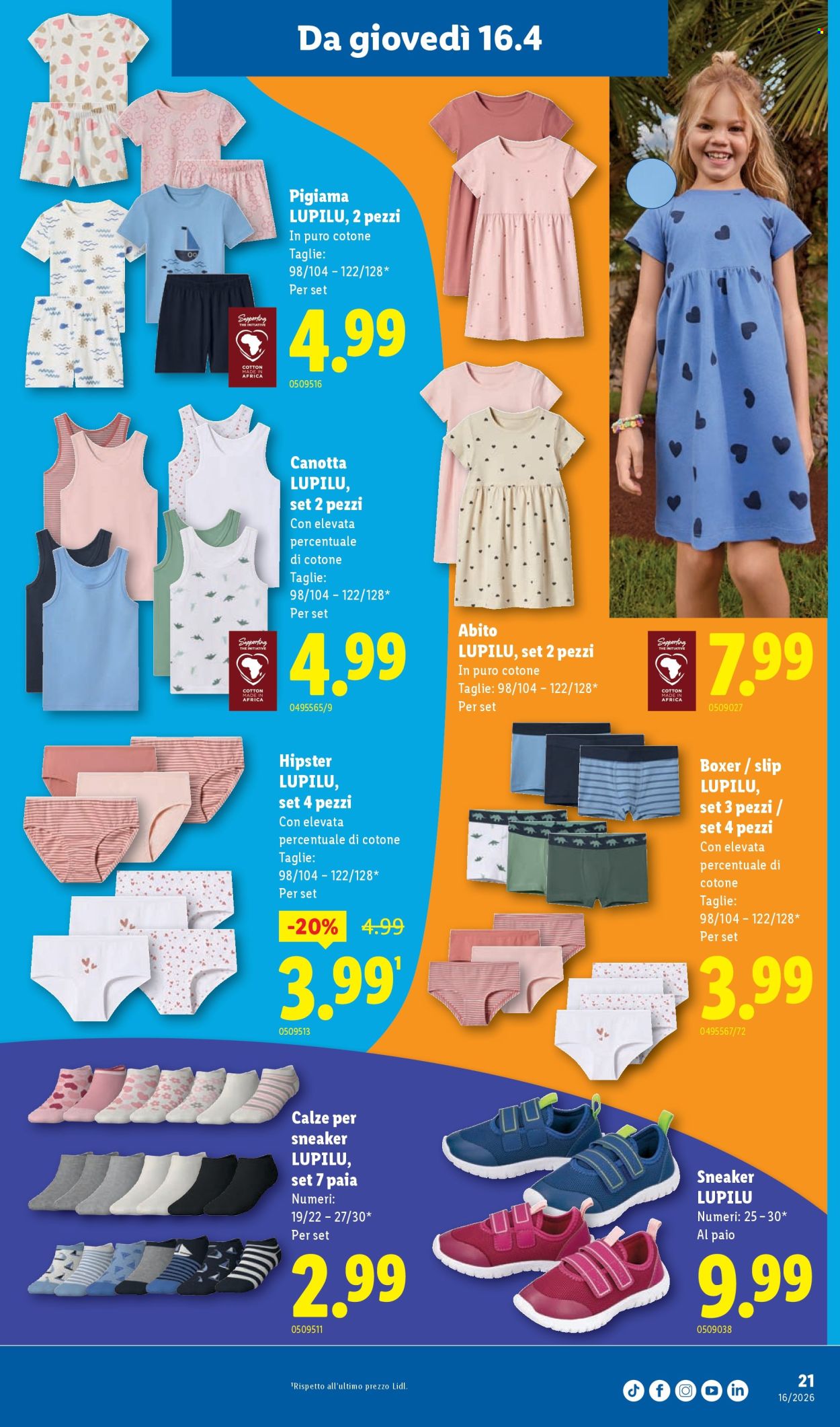 Volantino Lidl - 16.4.2026 - 22.4.2026. Pagina 21. Pagina 21