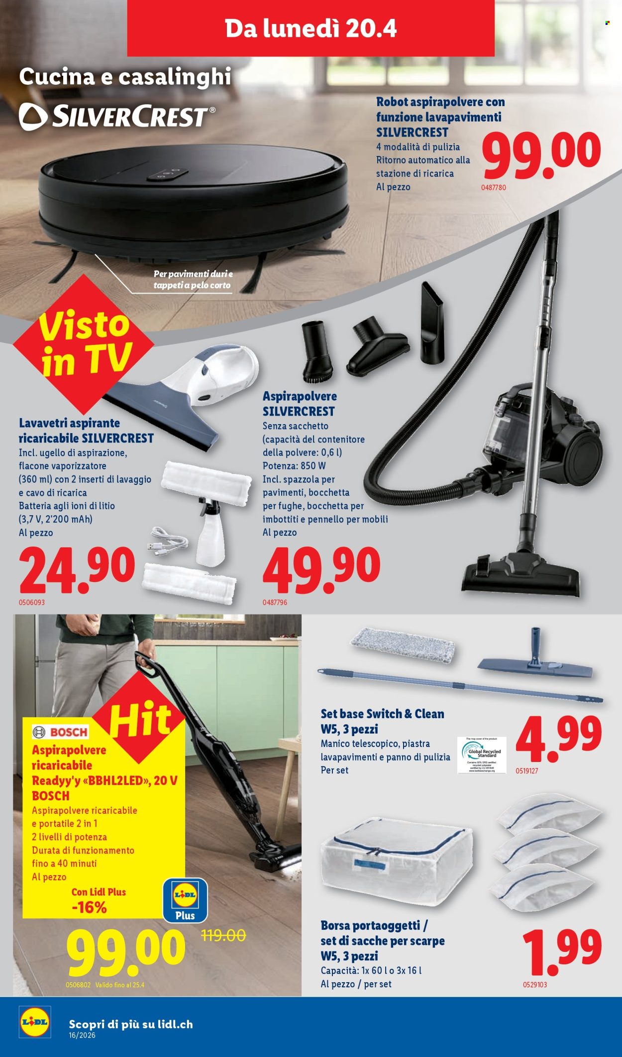 Volantino Lidl - 16.4.2026 - 22.4.2026. Pagina 26. Pagina 26