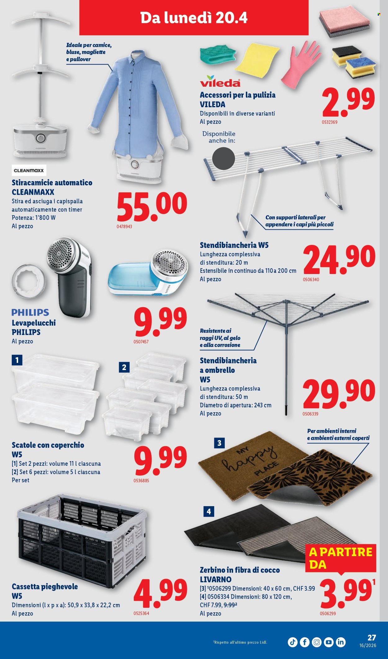 Volantino Lidl - 16.4.2026 - 22.4.2026. Pagina 27. Pagina 27