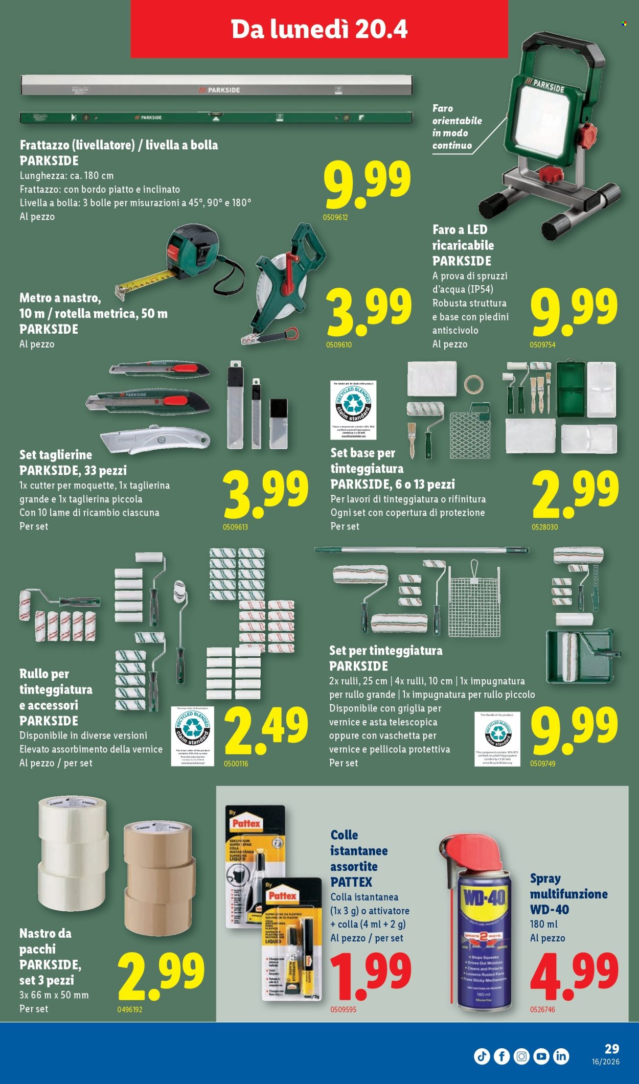 Volantino Lidl - 16.4.2026 - 22.4.2026. Pagina 29. Pagina 29