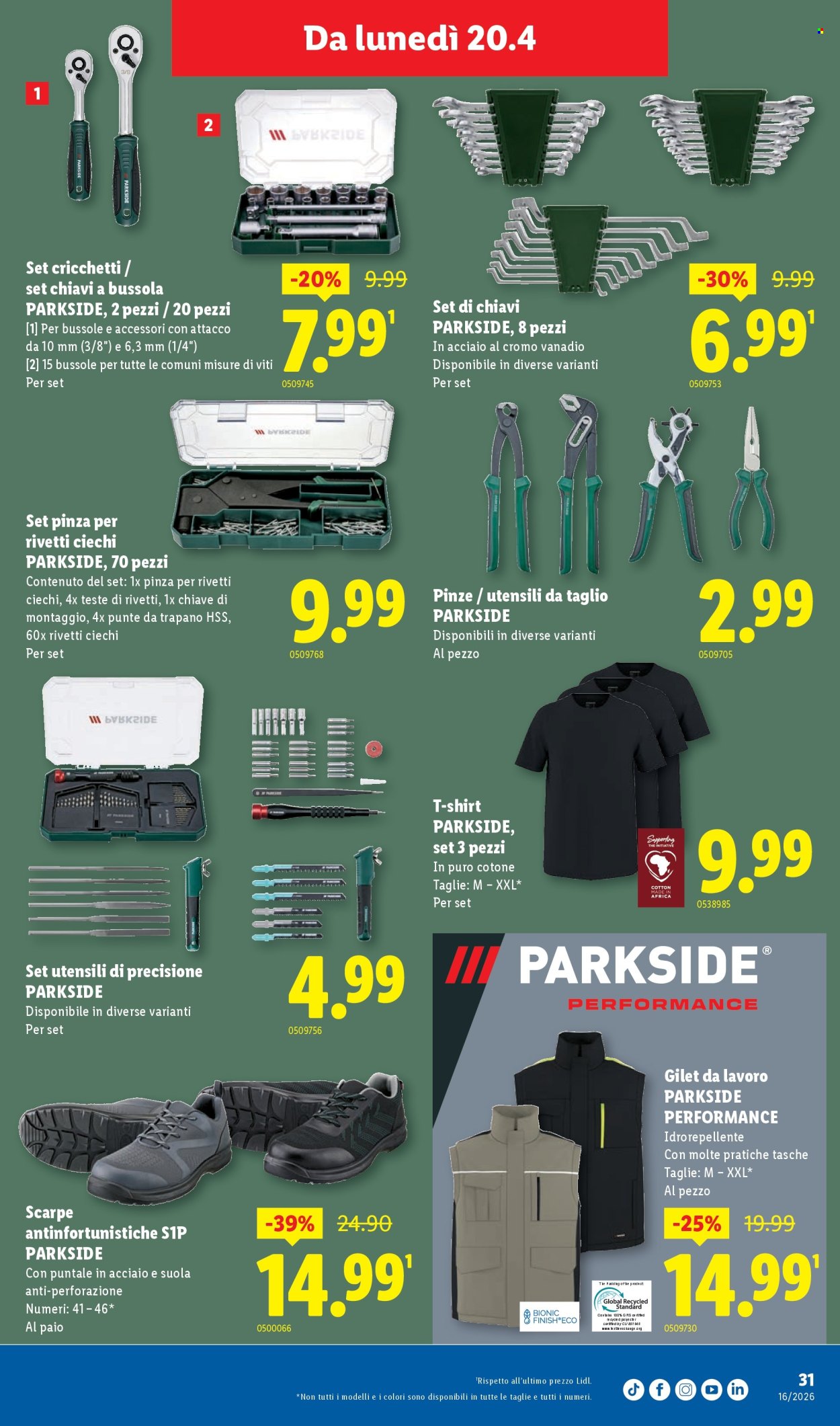 Volantino Lidl - 16.4.2026 - 22.4.2026. Pagina 31. Pagina 31