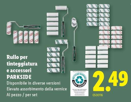 Rullo per tinteggiatura e accessori