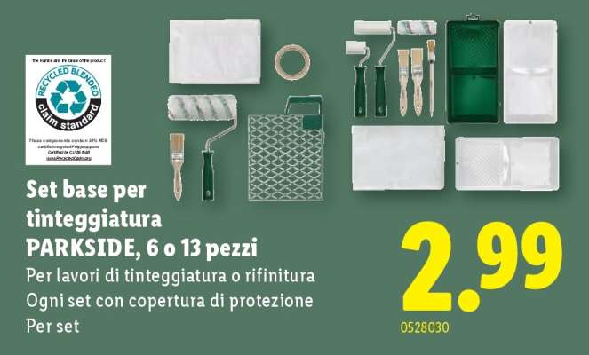 Set base per tinteggiatura