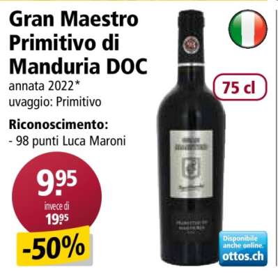 Gran Maestro Primitivo di Manduria DOC