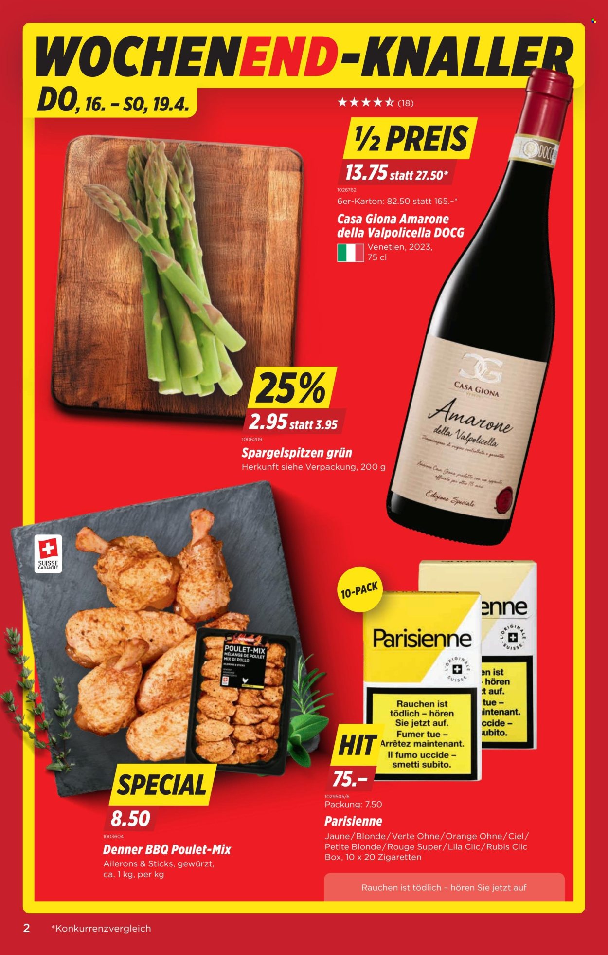 Volantino Denner - 16.4.2026 - 22.4.2026. Pagina 2. Pagina 2