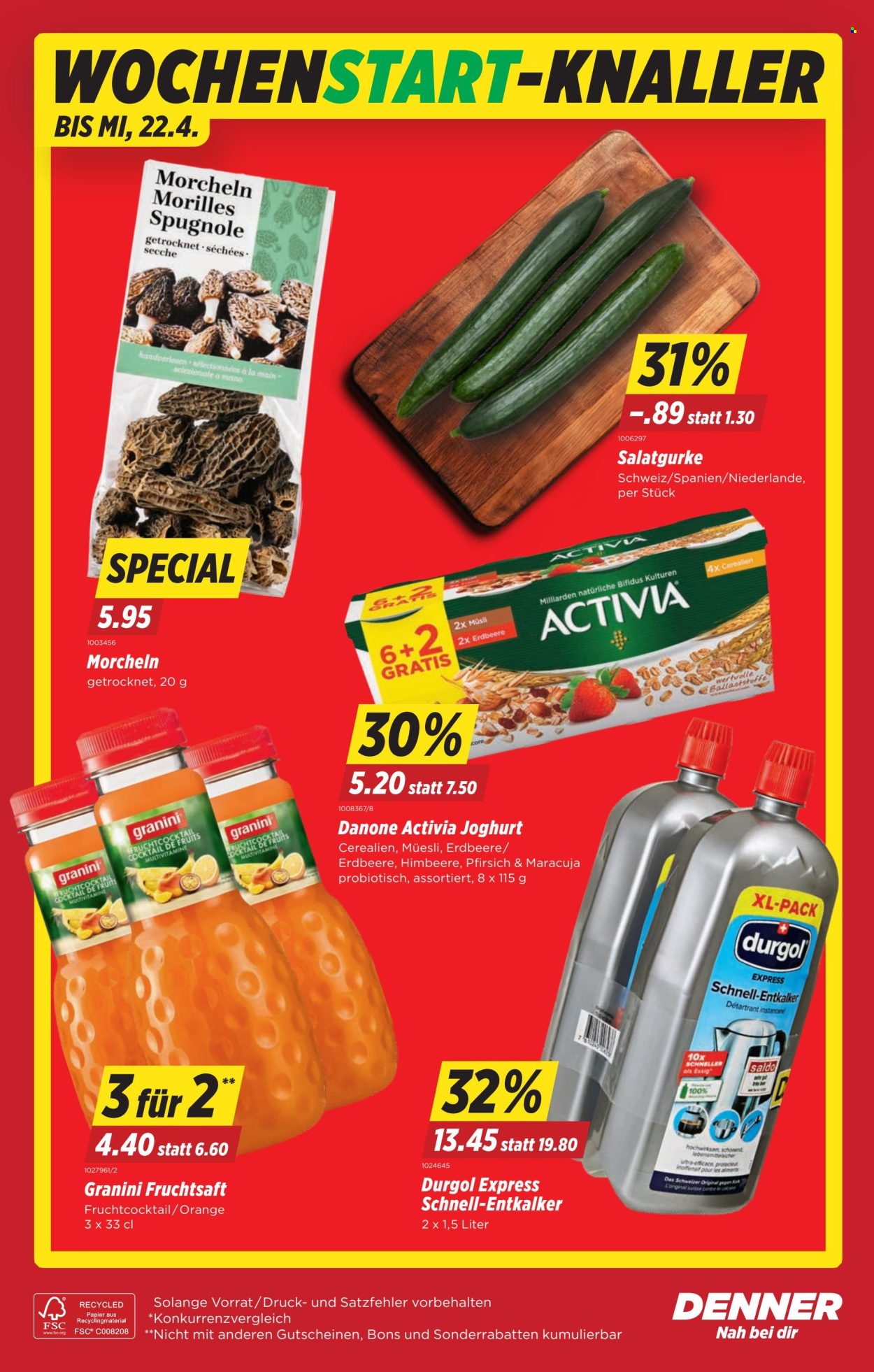 Volantino Denner - 16.4.2026 - 22.4.2026. Pagina 22. Pagina 22