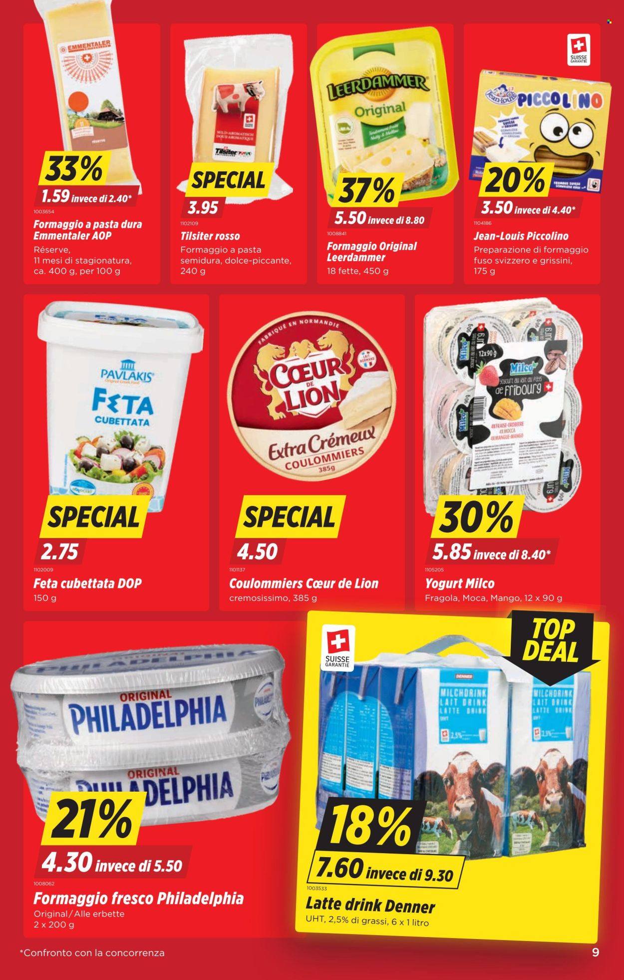 Volantino Denner - 16.4.2026 - 22.4.2026. Pagina 9. Pagina 9